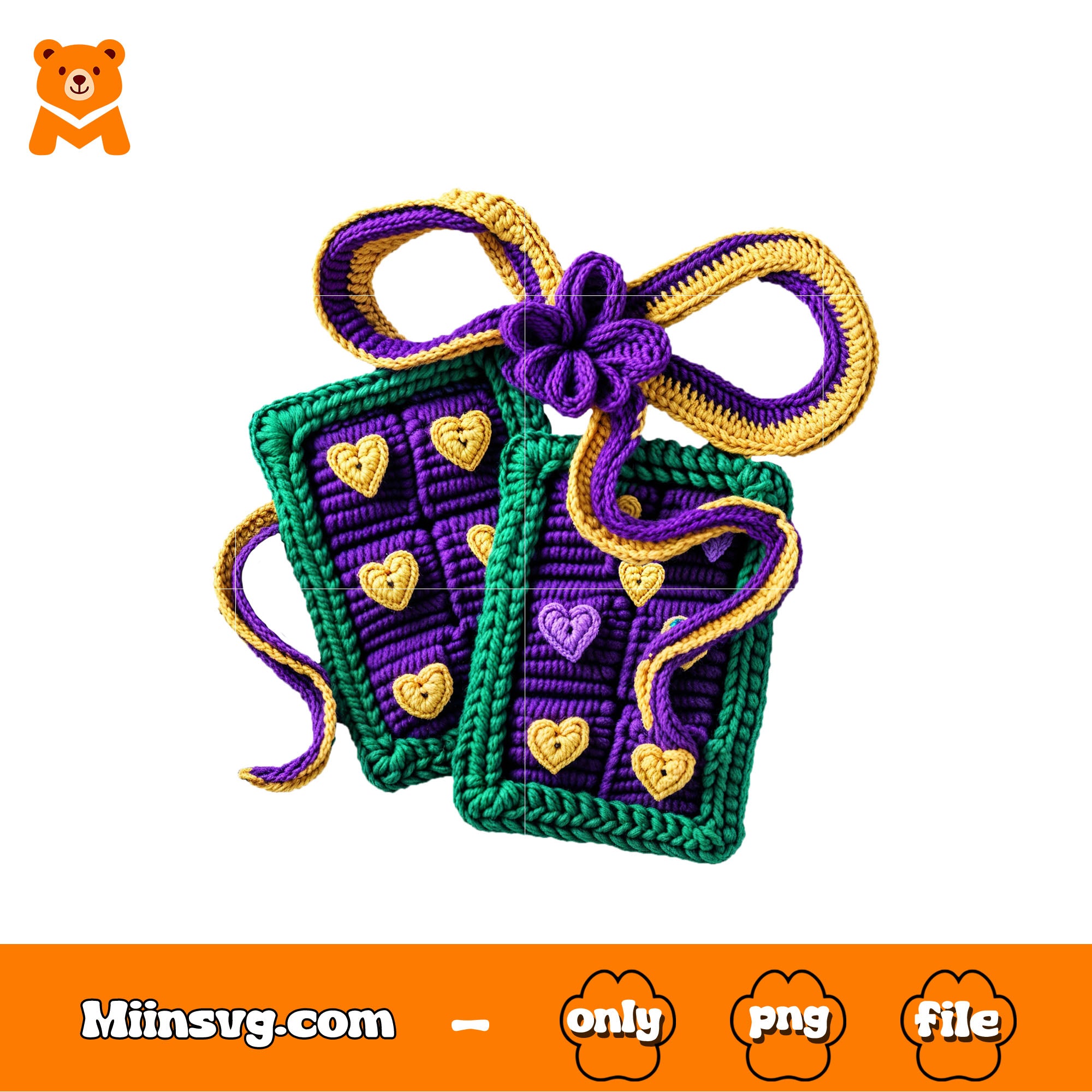 Card faux yarn png, six seven png, Mardi Gras festival png