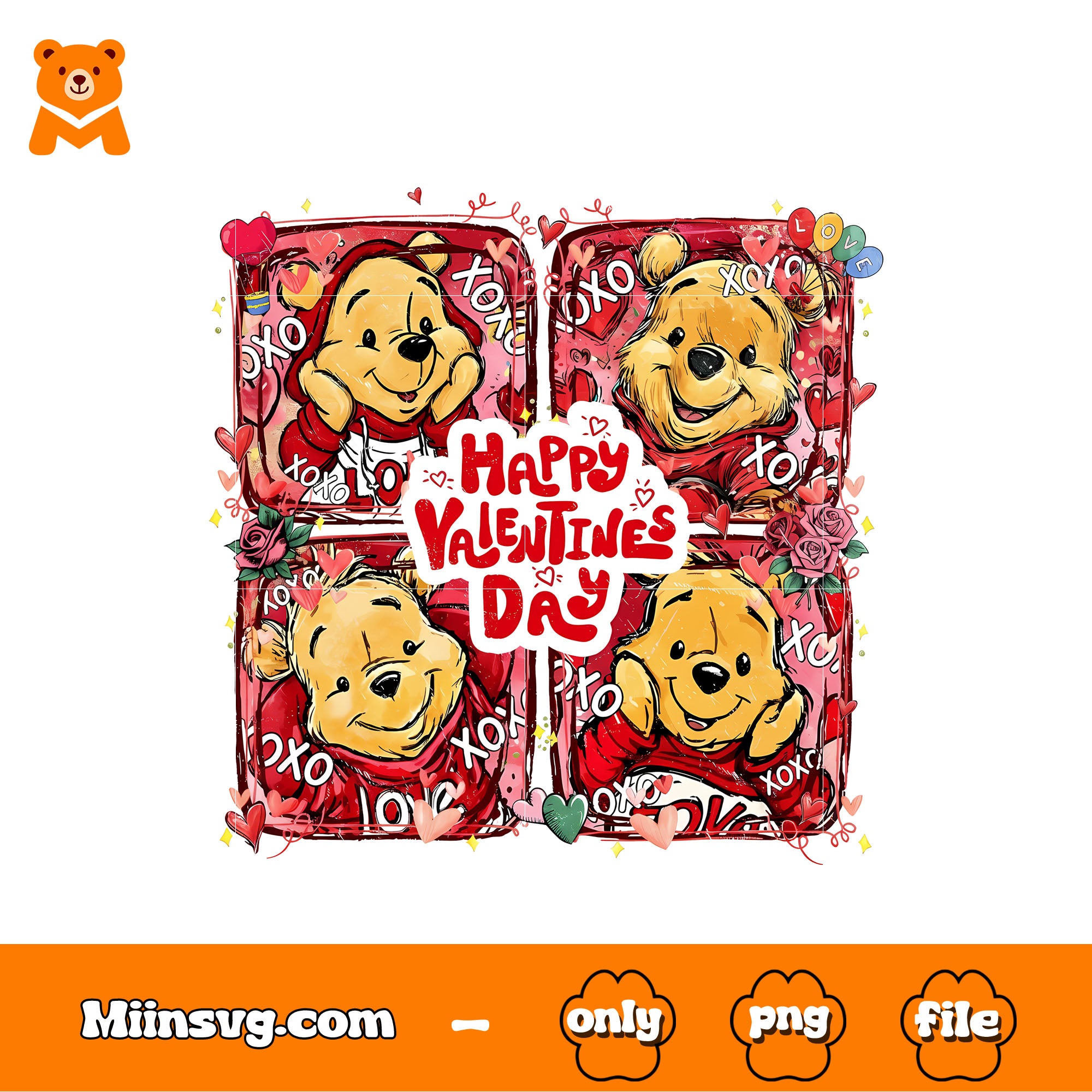 Happy valentines day designs png