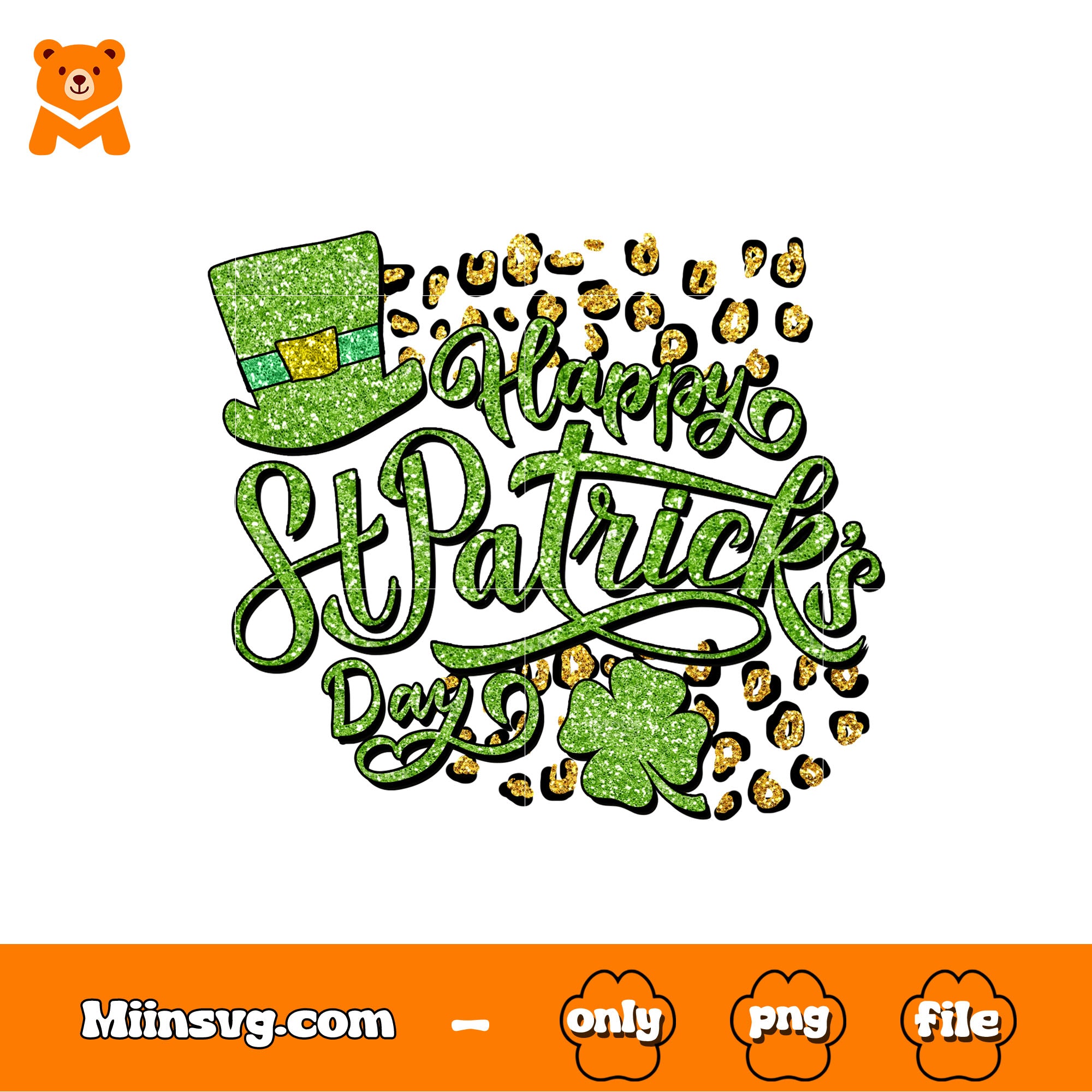 Happy st patrick's day png, st patrick's day lucky​ png