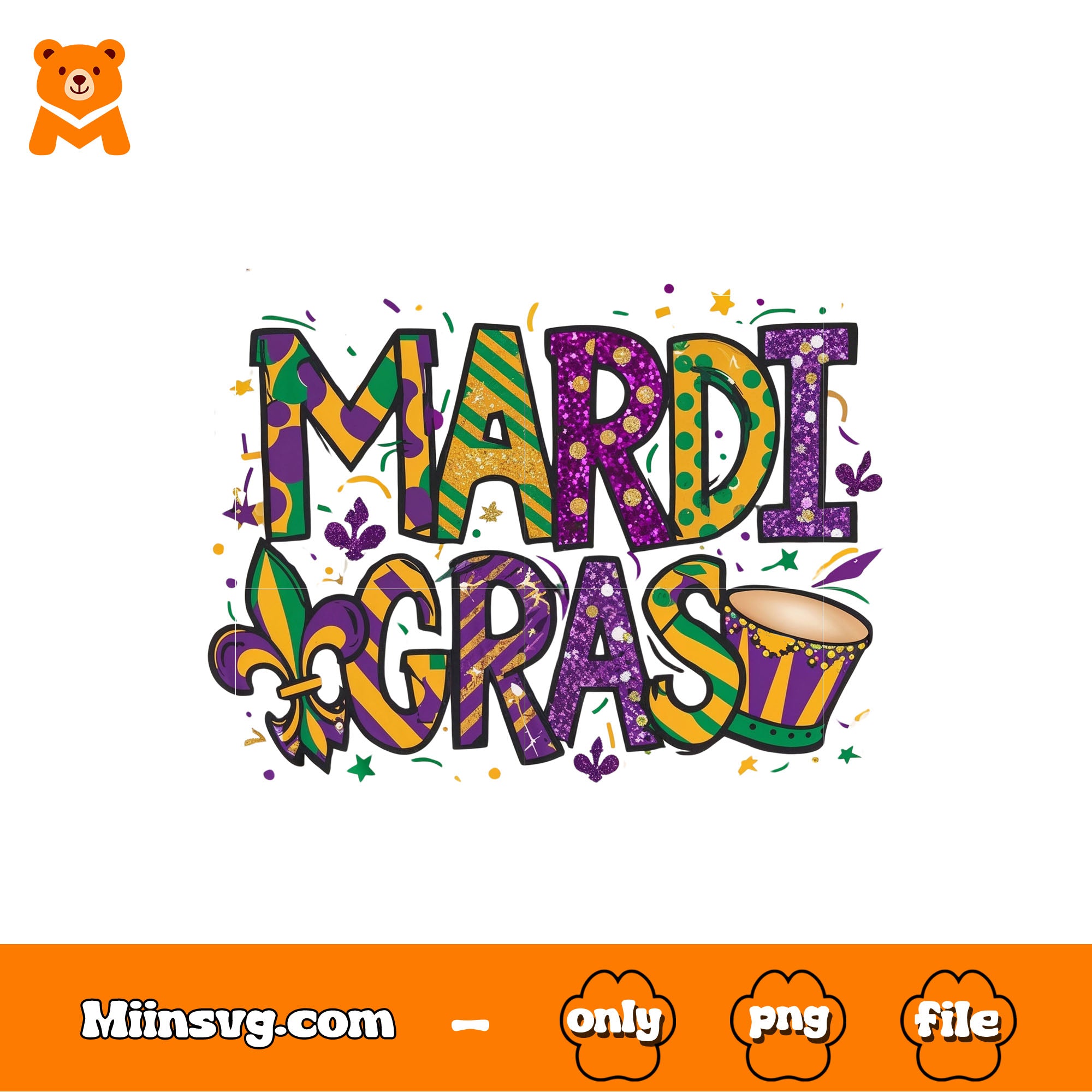 The vibrant Mardi Gras png, street festival png, costume party png
