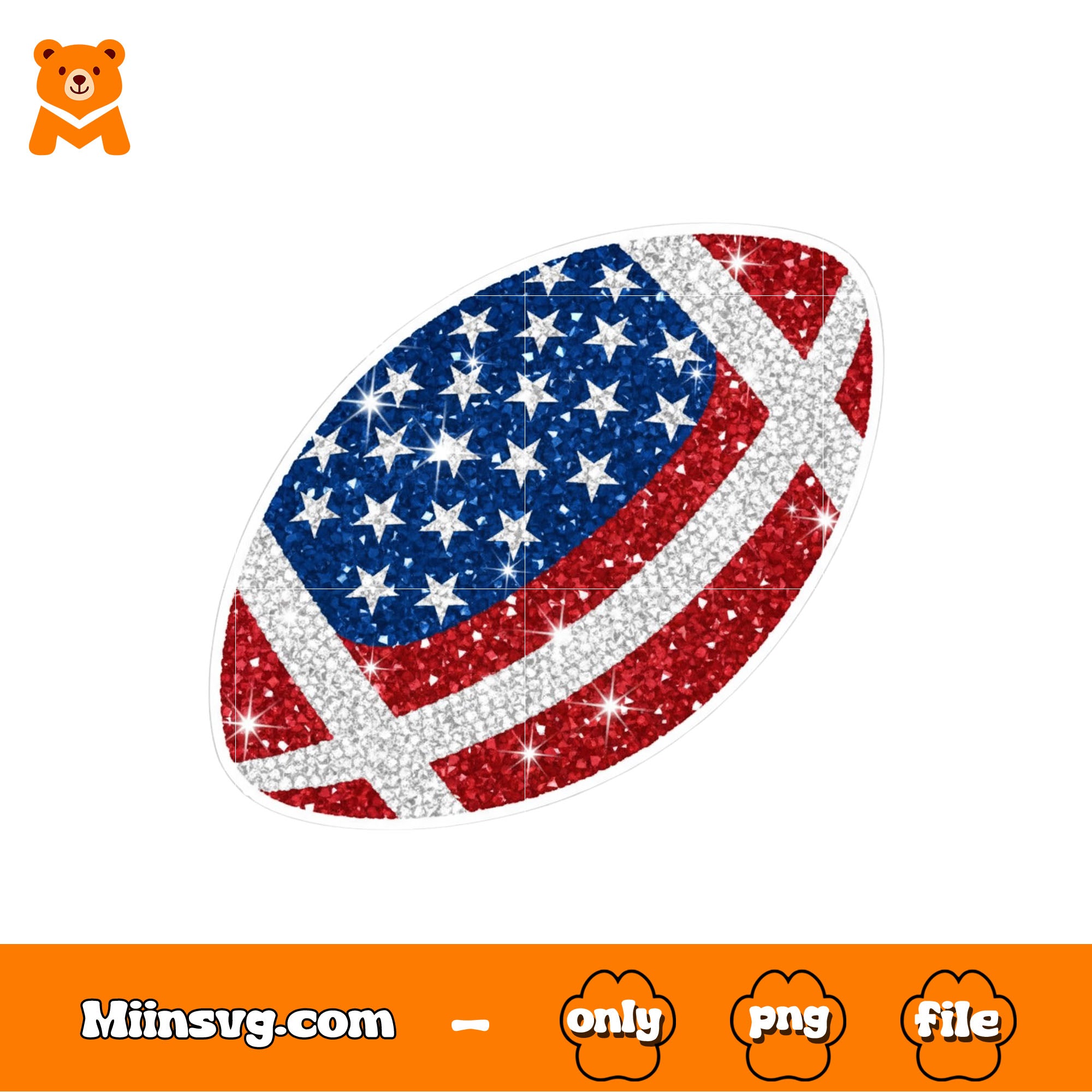 USA Flag Football png